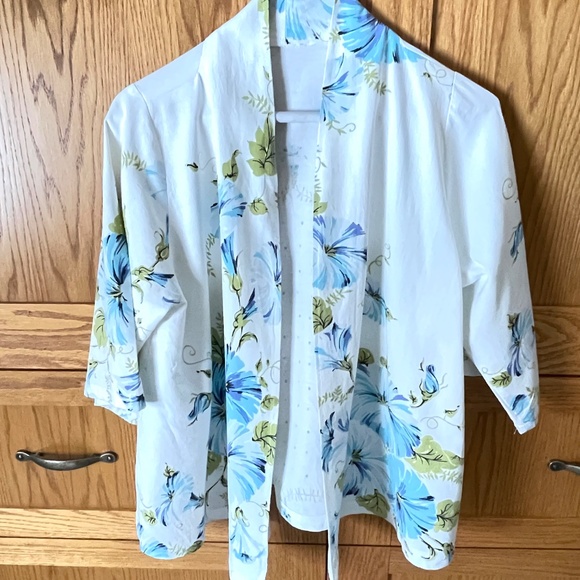 Upcycled Cotton Unlined Printed Jacket Medium - Picture 15 of 15